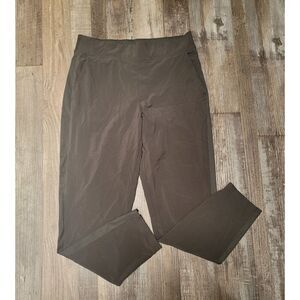 Athleta Pants Womens Size 4 Green Brooklyn Ankle Pant Elastic Waist Stretch